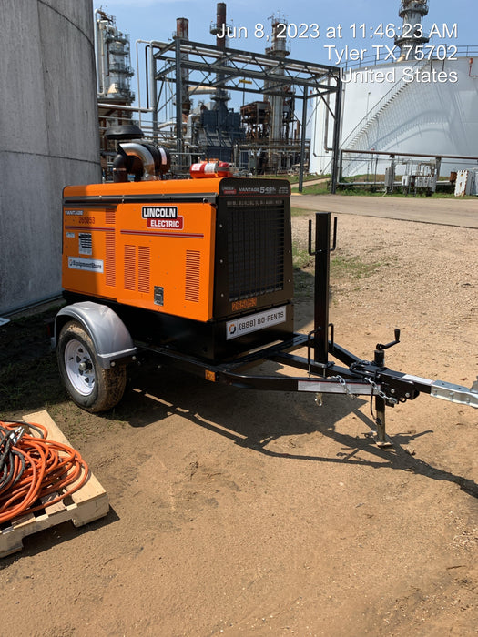 2022 Lincoln Electric Vantage 549X Crosslink Technology, Trailer Mounted, ES Decals, T3