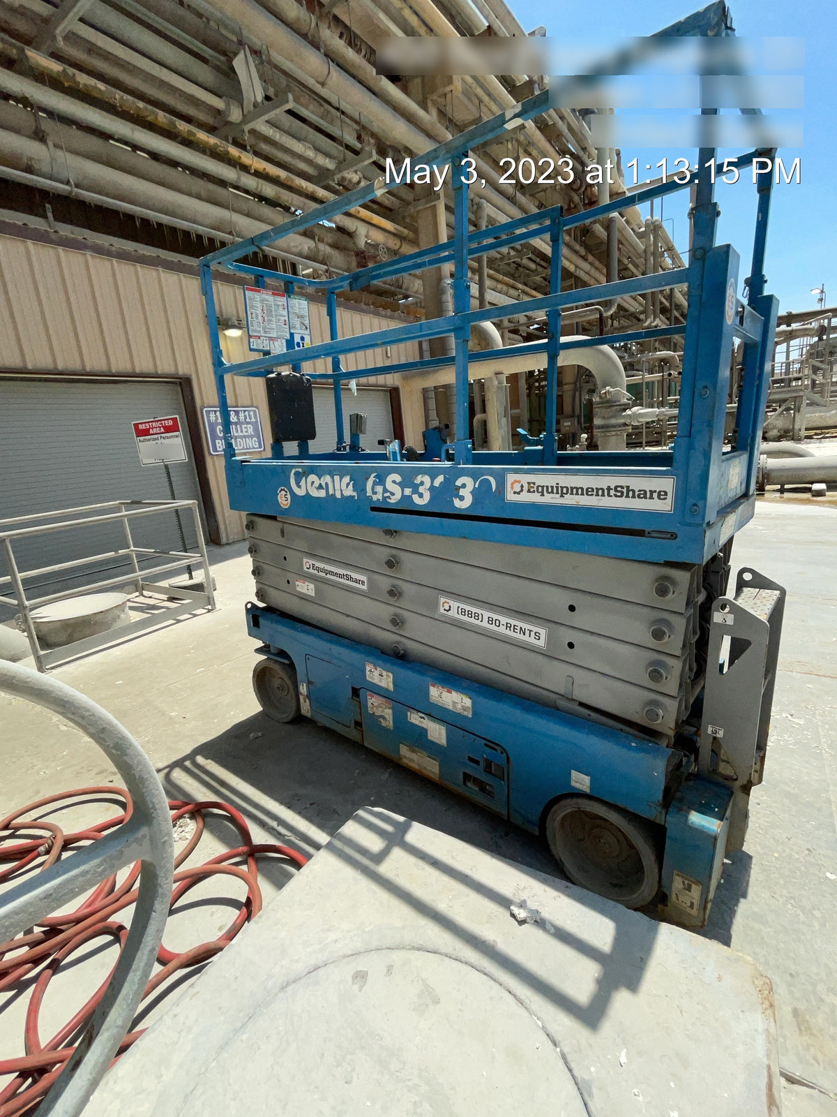 2016 Genie GS-3232 Genie GS3232 Narrow Scissor Lift