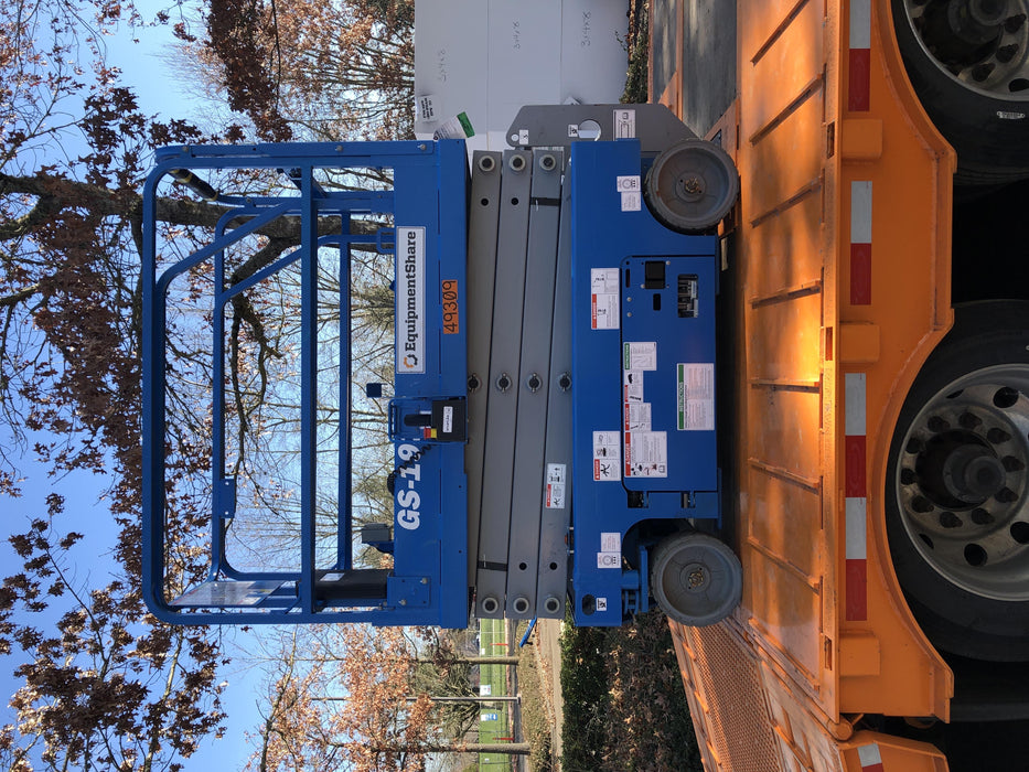 2019 Genie GS-1930 Half Height Swing Gate, 800W Inverter