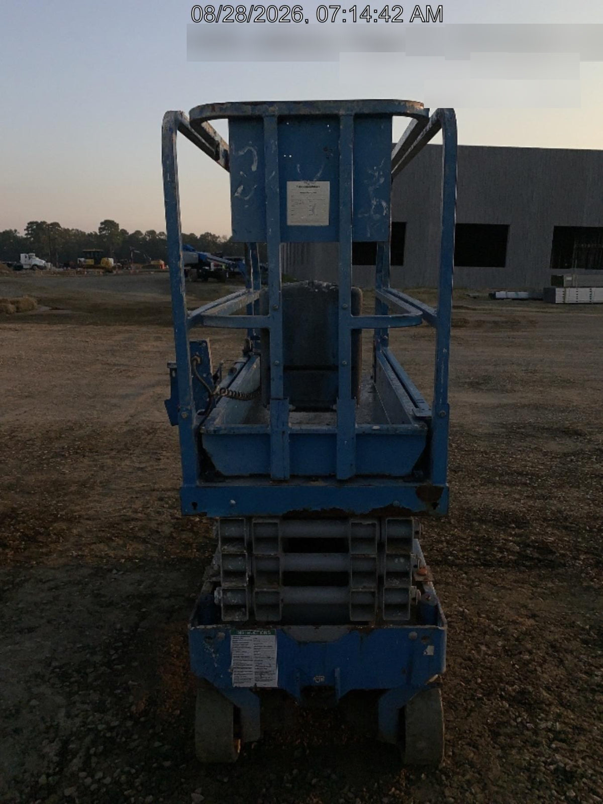 2019 Genie GS-1930 Fixed Rails with Chain Entry
