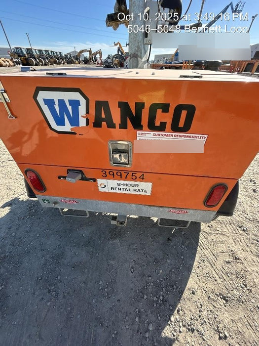 2024 Wanco WLTT-4MM4K Diesel, Deep Sea Controller, Shore Power Plug, Auto Start, (4) 350W LED Floodlights, 4kW Generator, 60 Gal Fuel Tank, 2" Ball, T3