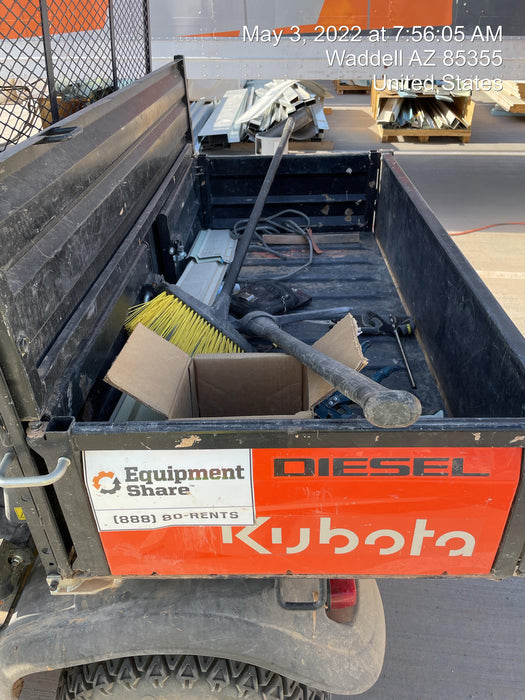 2021 Kubota RTV-X1140W-H Plastic Canopy, Windshield Acrylic Clear, LED Strobe Light, Wire Harness Kit, Back up Alarm