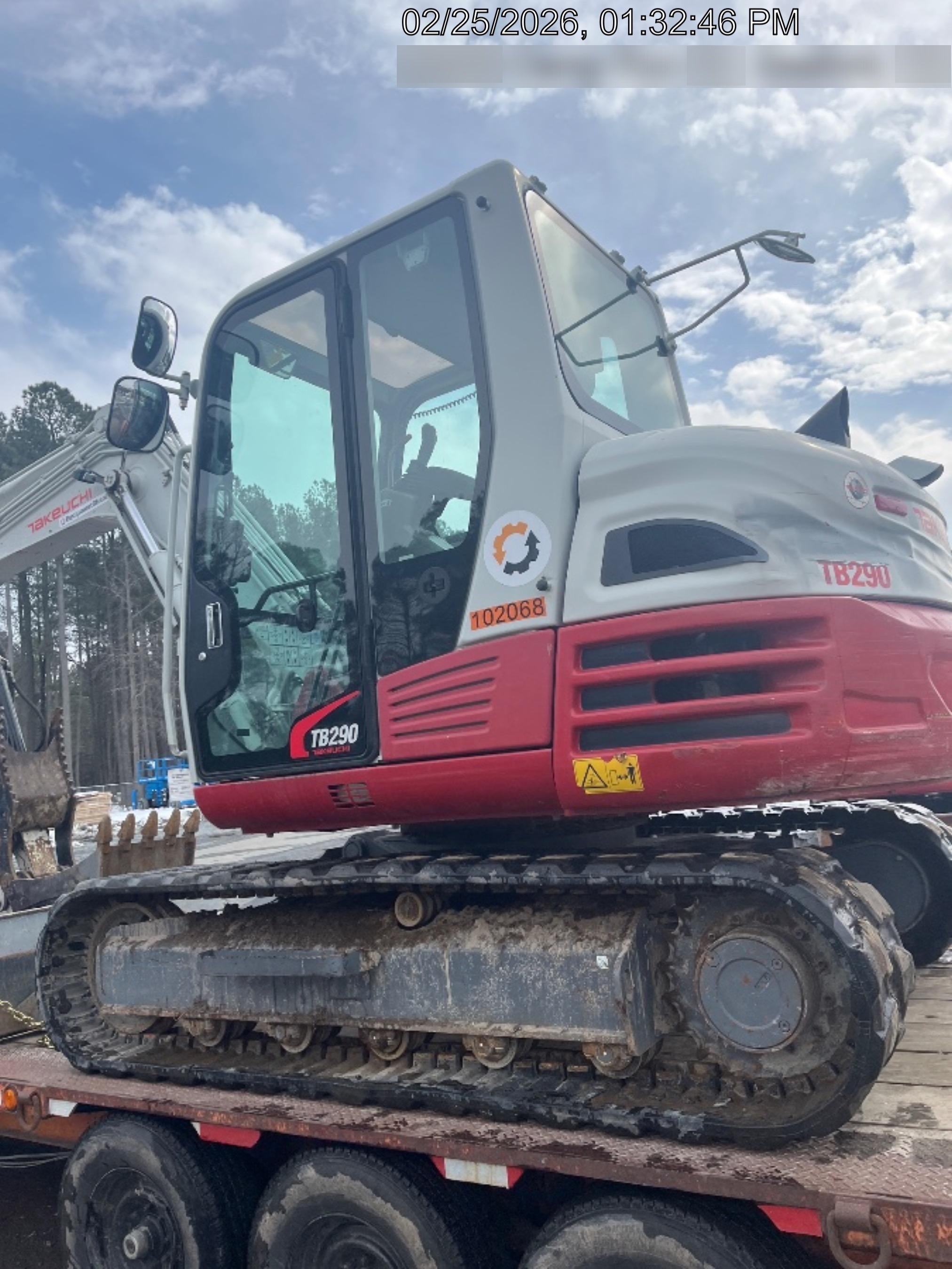 2020 TAKEUCHI TB290C