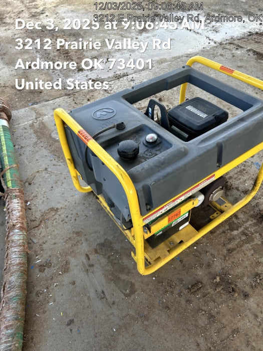 2018 Wacker Neuson GPS9700V Wacker Neuson GPS9700V Portable Generator