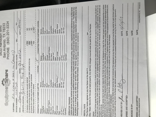 2019 Genie GS-2632 Folding rails with half height swing gate