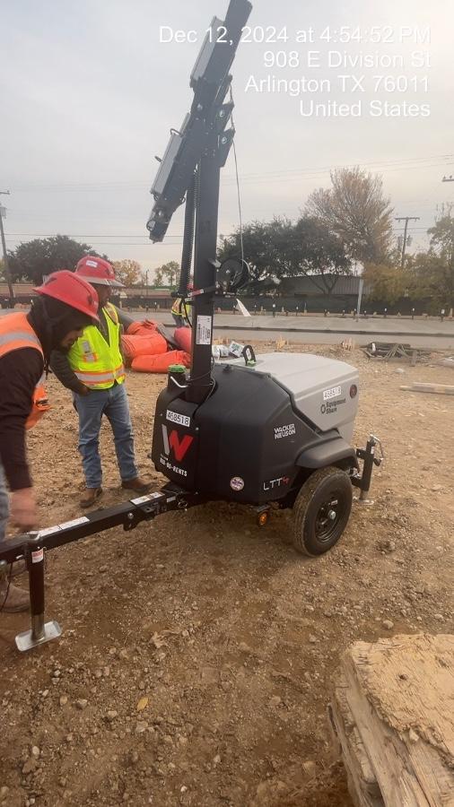 2024 Wacker Neuson LTT4 Diesel, Kohler KDW702, Deep Sea Controller, Auto Start, LED 320W, Bypass Outlet, T3