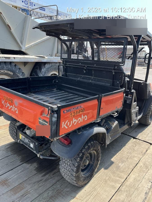 2020 Kubota RTV-X1140W-H Plastic Canopy, Windshield Acrylic Clear, LED Strobe Light, Wire Harness Kit, Back up Alarm