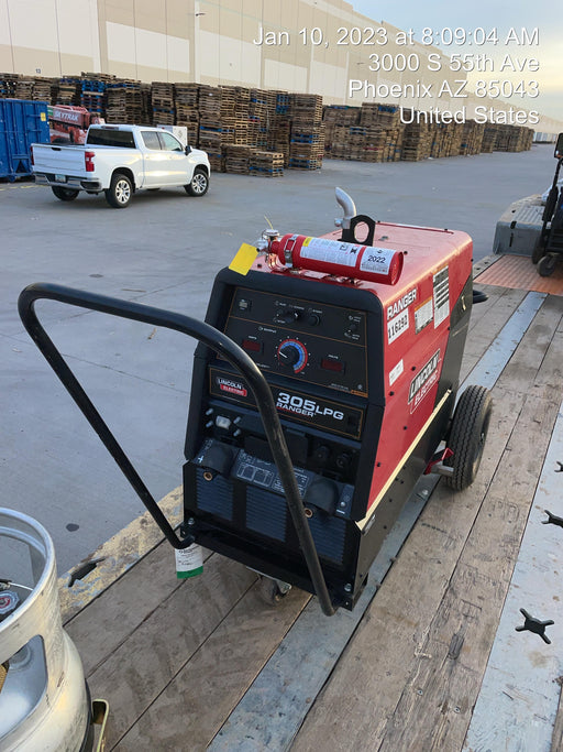 2020 Lincoln Electric Ranger 305 LPG K3430-1, Ranger 305 LPG, Undercarriage, Tank Holder & Strap, 10kw AC Gen, 25hp Kohler LPG Eng