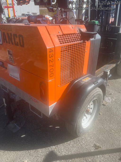 2024 Wanco WLTT-4MM4K Diesel, Deep Sea Controller, Shore Power Plug, Auto Start, (4) 350W LED Floodlights, 4kW Generator, 60 Gal Fuel Tank, 2" Ball, T3