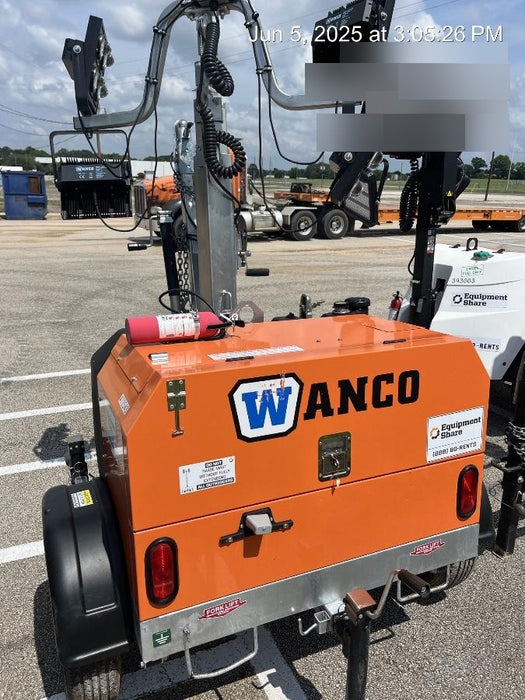 2024 Wanco WLTT-4MM4K Diesel, Deep Sea Controller, Shore Power Plug, Auto Start, (4) 350W LED Floodlights, 4kW Generator, 60 Gal Fuel Tank, 2" Ball, T3