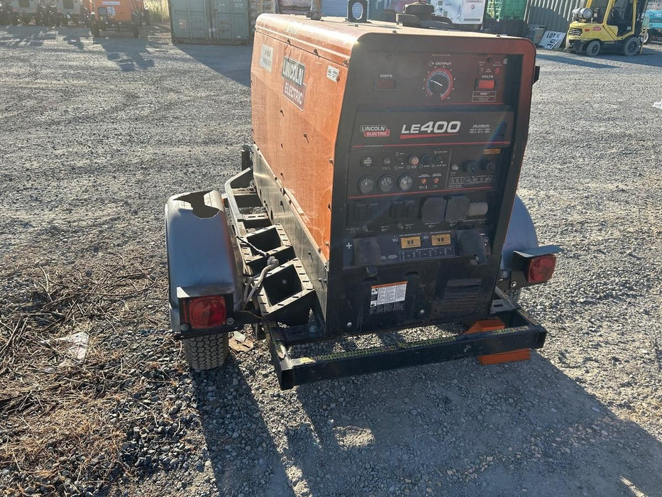 2022 Lincoln Electric LE400 Kubota V1505, Trlr, Cable Rack, Light Kit, ES Decals, T3