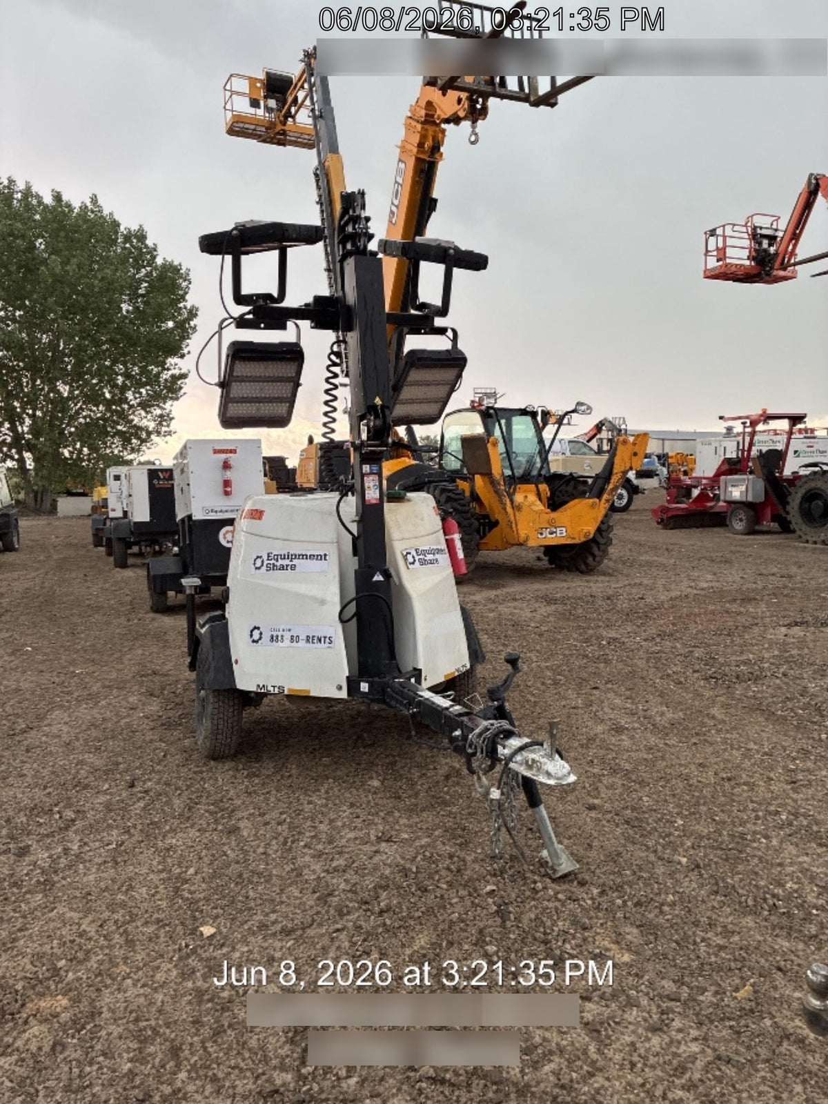 2023 Generac MLT2 Diesel, Flex Switch 120V Input, Powerzone Controller, (4) 320W LED Lights, 4kW Generator, 39.9 Gal Fuel Tank, 2" Ball, T3