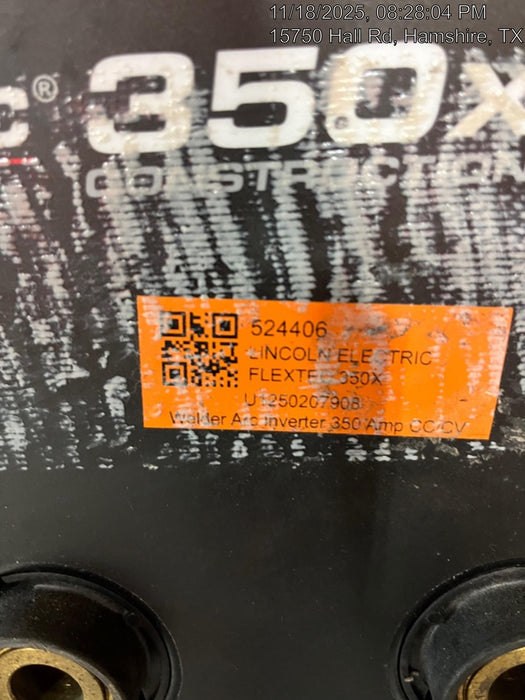 2025 LINCOLN ELECTRIC FLEXTEC 350X