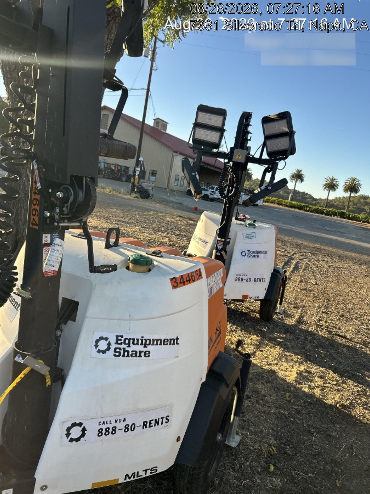 2023 Generac MLT2 Diesel, Flex Switch 120V Input, Powerzone Controller, (4) 320W LED Lights, 4kW Generator, 39.9 Gal Fuel Tank, 2" Ball, T3