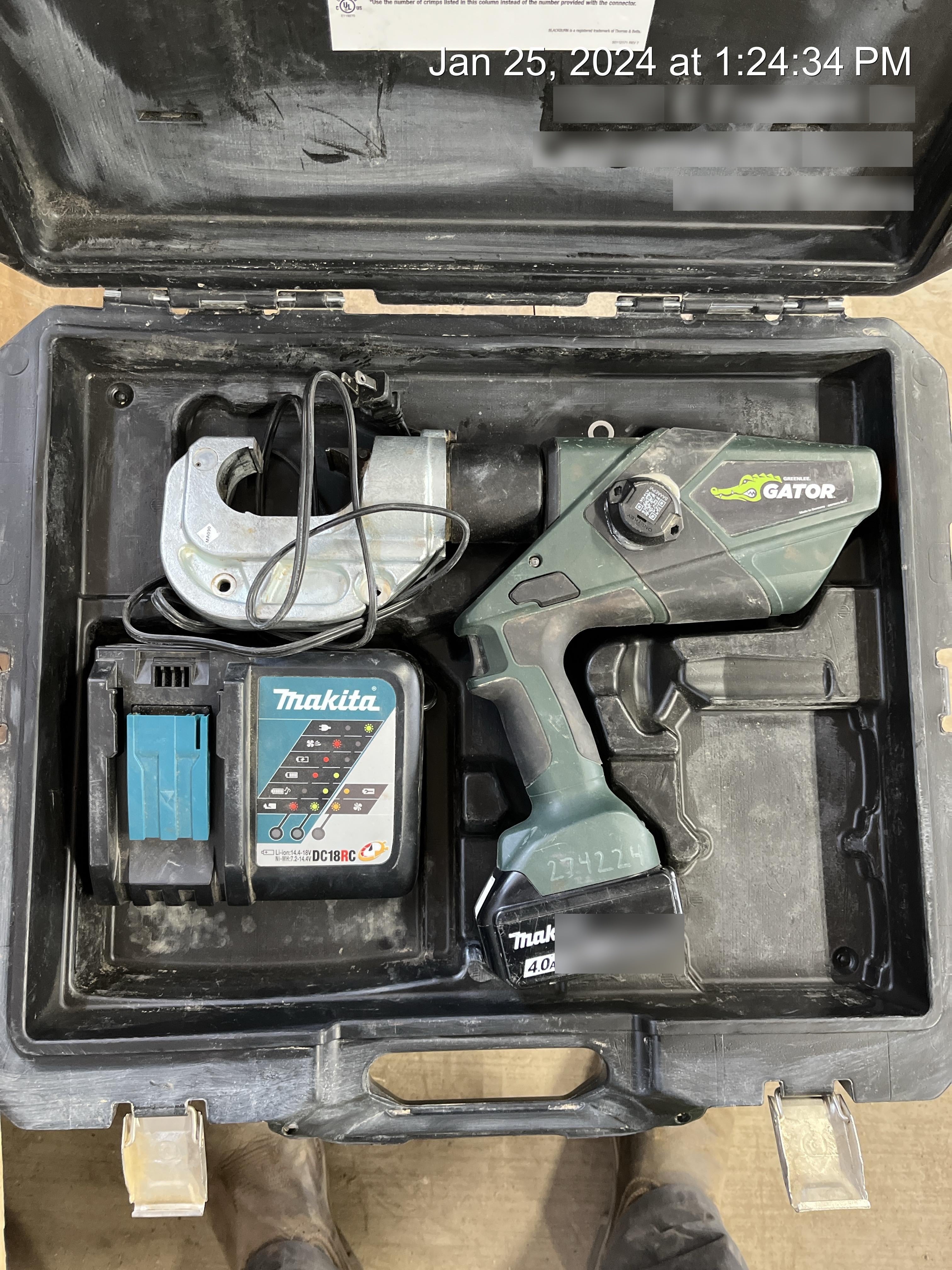 2022 GREENLEE EK1240LX11