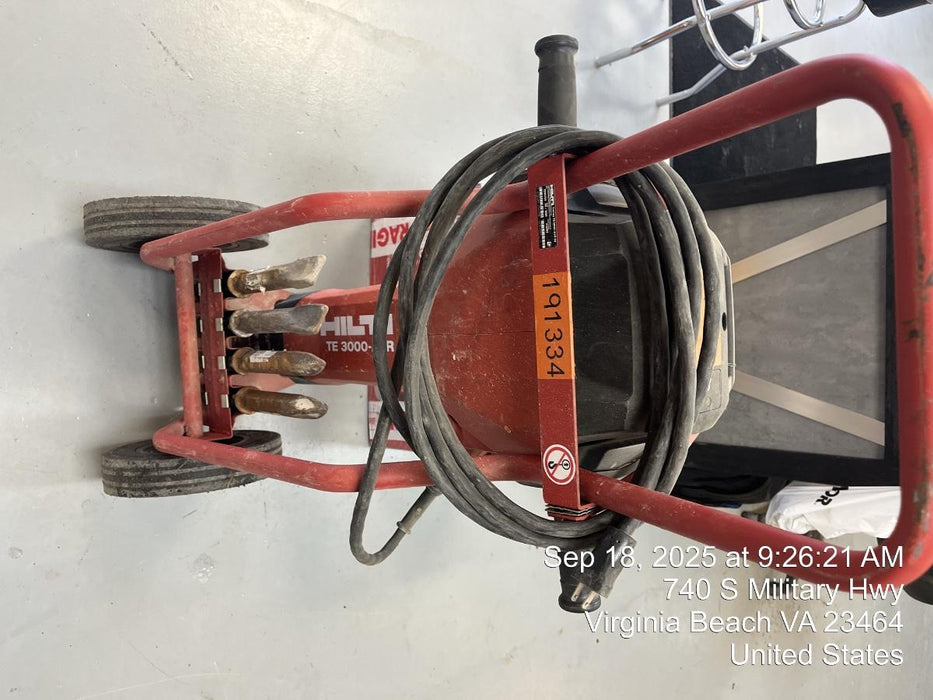 2021 HILTI TE 3000-AVR