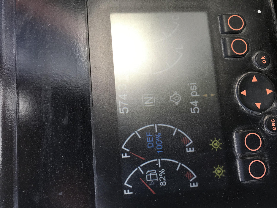 2019 Manitou MTA12042 120hp T4F, Cab/Heat/Air, Cab and Boom LED work lights, Auxiliary Hydraulics, Solid Tires, Amber strobe, Lift Hook 66" Carriage, 60" Forks