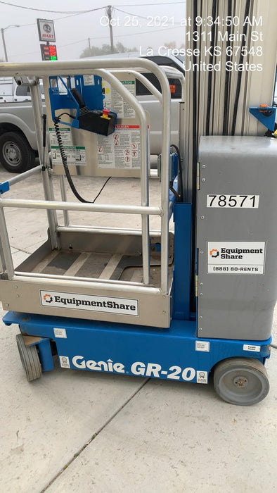 2020 GENIE GR-20
