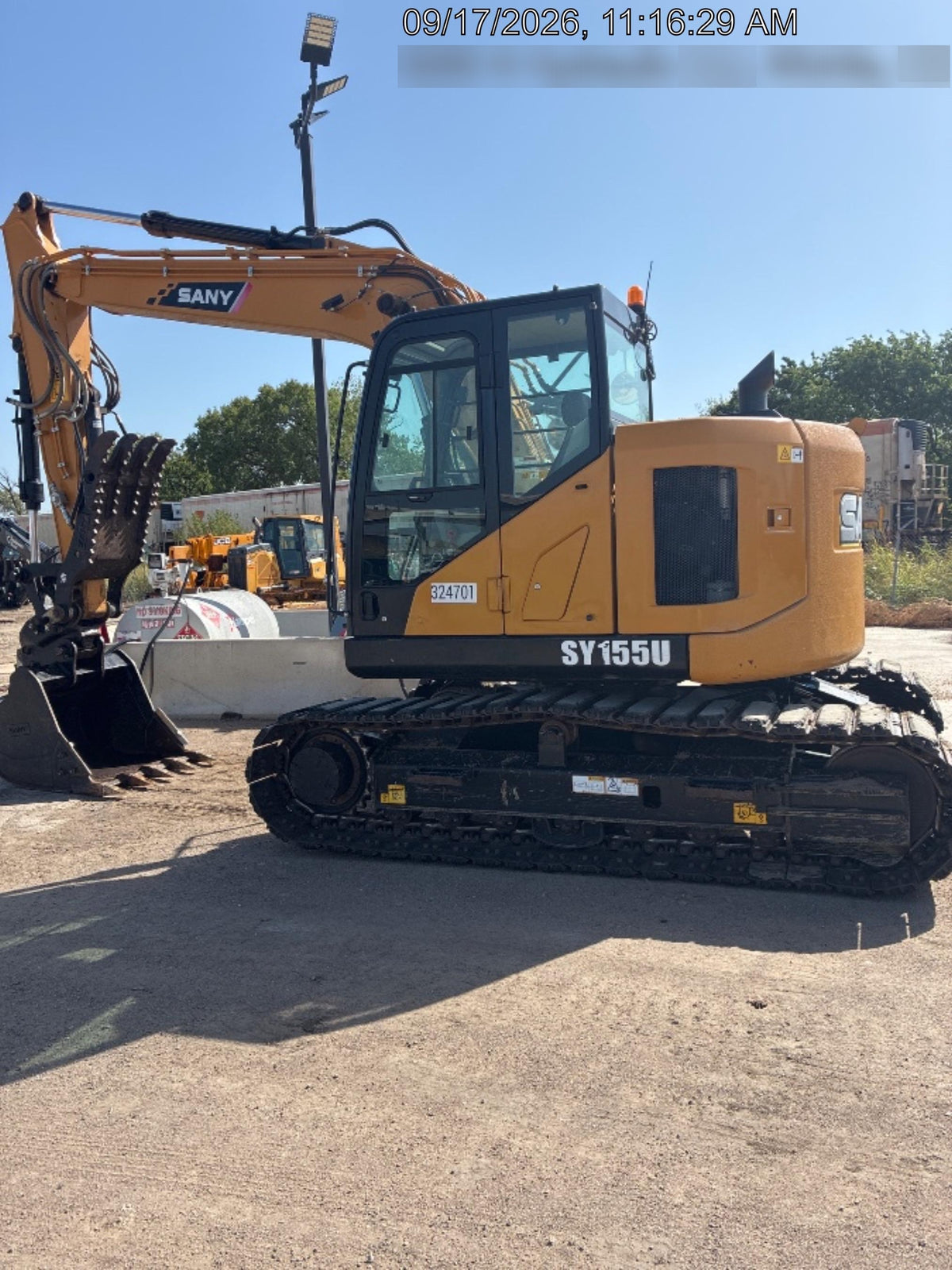 2023 SANY SY155 U