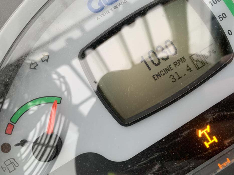 2020 Genie GTH-844 Cab/Heat/Air, Solid Tires, Work Lights, Beacon, Aux Hydraulics, Back up Alarm, Lifting Eye