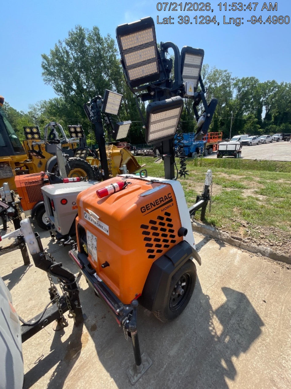 2023 Generac MLT2 Diesel, Flex Switch 120V Input, Powerzone Controller, (4) 320W LED Lights, 4kW Generator, 39.9 Gal Fuel Tank, 2" Ball, T3