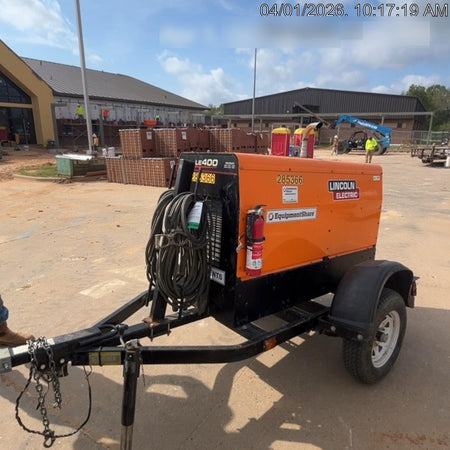 2022 Lincoln Electric LE400 Kubota V1505, Trlr, Cable Rack, Light Kit, ES Decals, T3