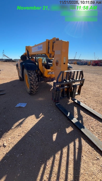 2019 JCB 506-36 Canopy, 74 HP, Foam Filled Tires, STD Worklight, Beacon, Aux Hydraulics, Lifting Eye, Back up Alarm w/48" Carriage/48" Forks