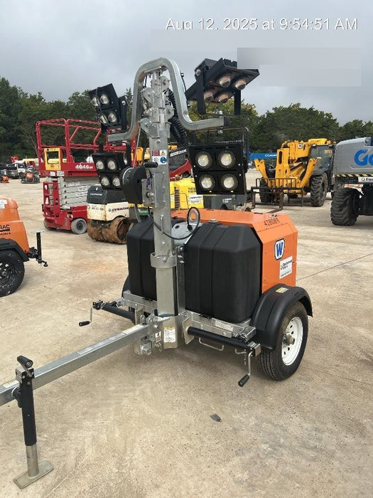 2024 Wanco WLTT-4MM4K Diesel, Deep Sea Controller, Shore Power Plug, Auto Start, (4) 350W LED Floodlights, 4kW Generator, 60 Gal Fuel Tank, 2" Ball, T3