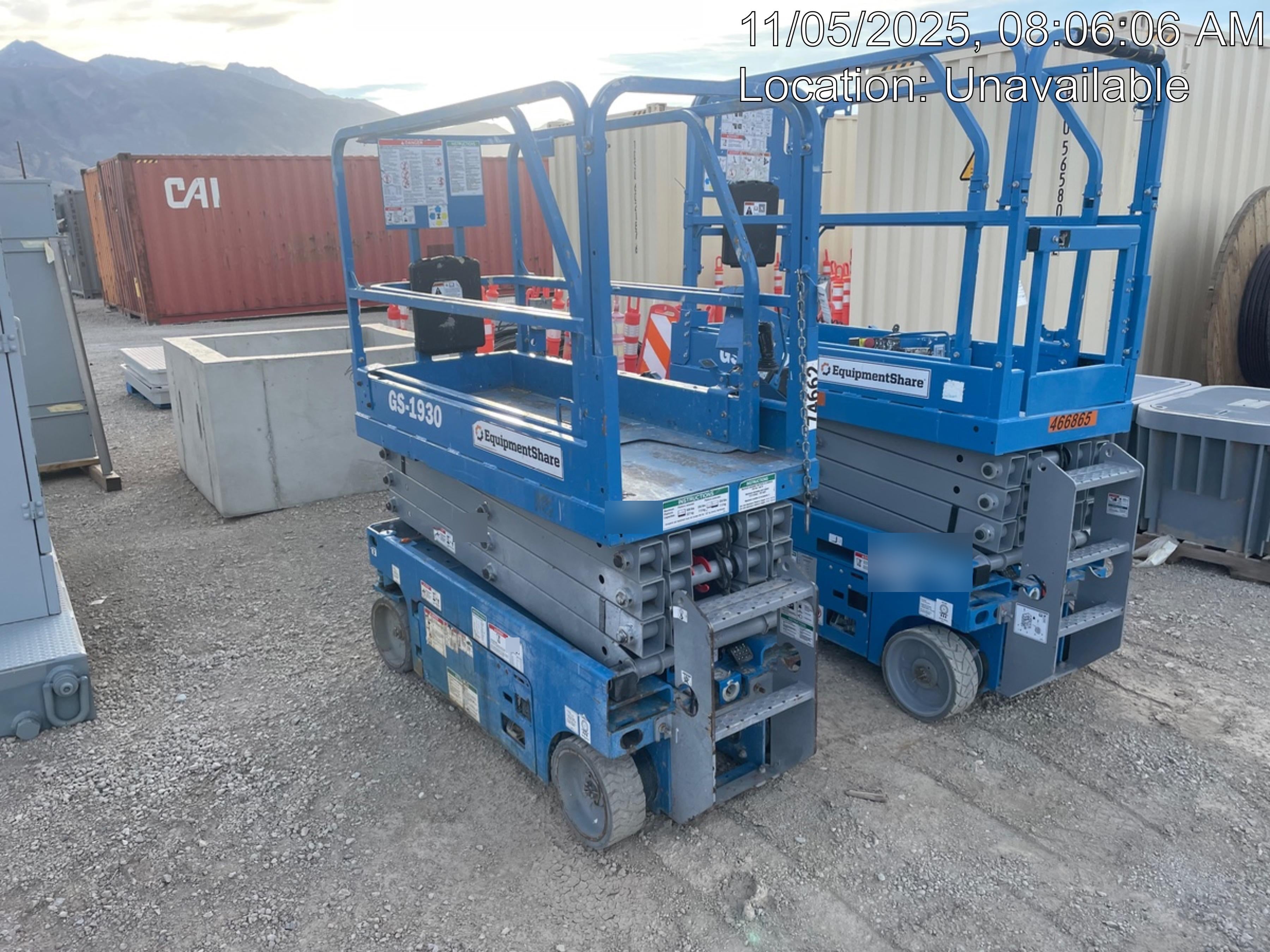 2020 Genie GS-1930 Fixed rails with chain entry gate - Pre A92.20