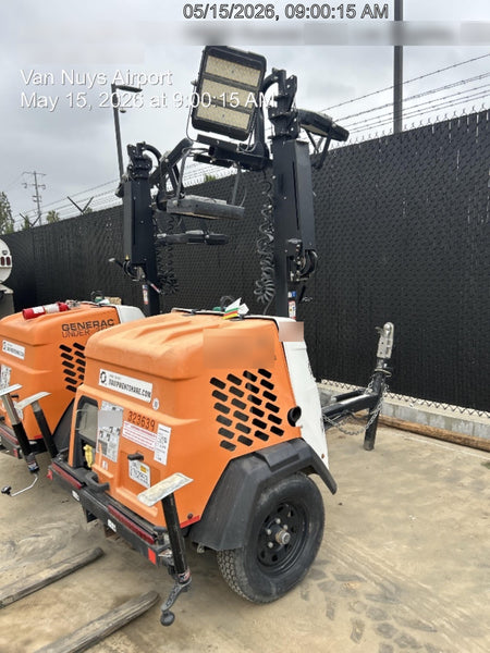 2023 Generac MLT2 Diesel, Flex Switch 120V Input, Powerzone Controller, (4) 320W LED Lights, 4kW Generator, 39.9 Gal Fuel Tank, 2" Ball, T3