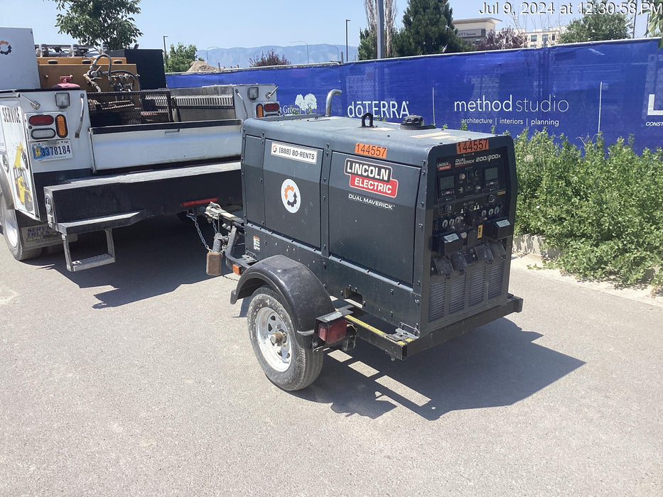 2021 Lincoln Electric Dual Maverick 200/200X Ready Pak 3 (includes trailer, cable rack, fender light kit)