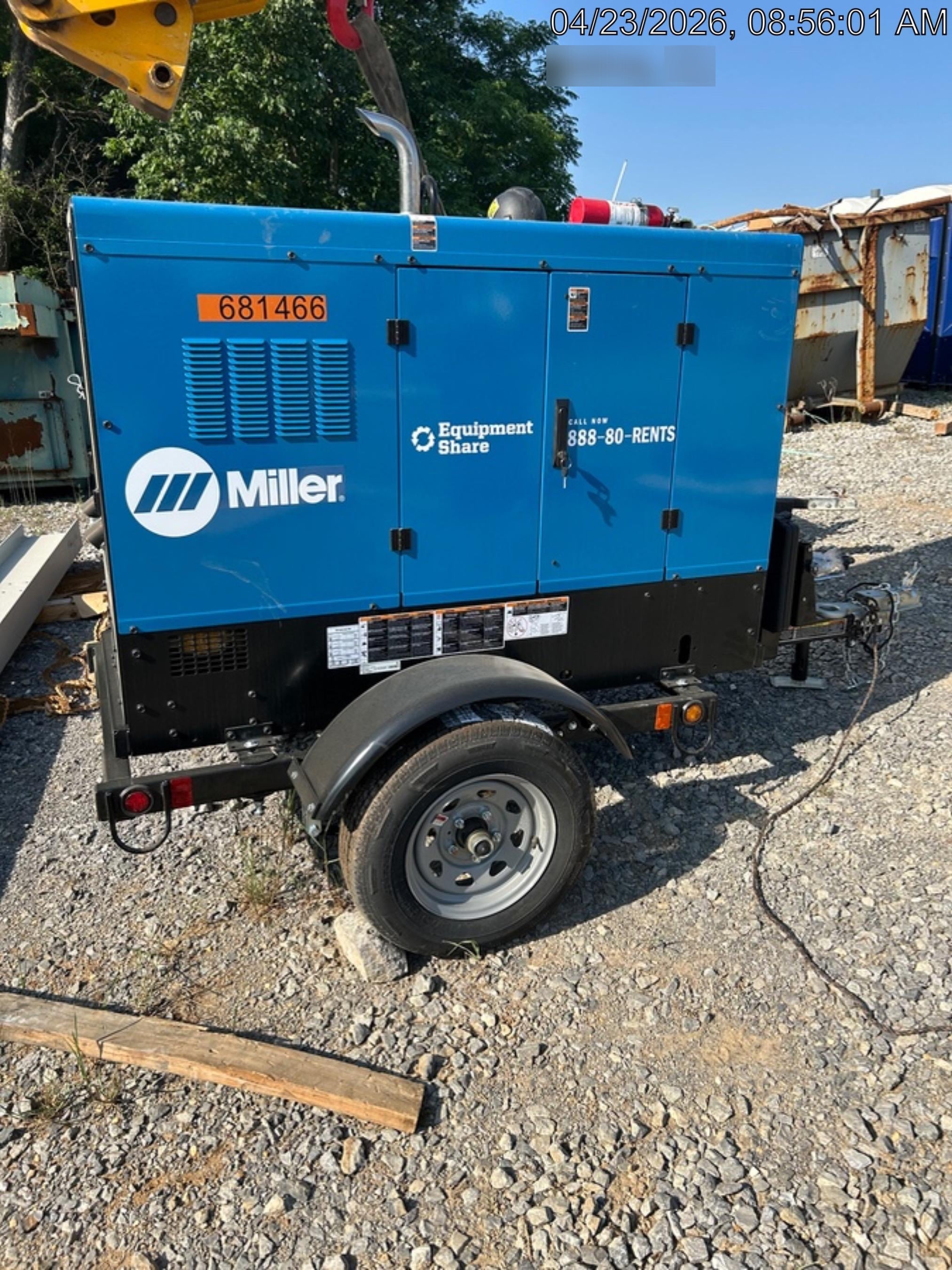 2026 MILLER ELECTRIC BIG BLUE 500