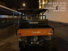2021 Kubota RTV-X1140W-H Plastic Canopy, Windshield Acrylic Clear, LED Strobe Light, Wire Harness Kit, Back up Alarm