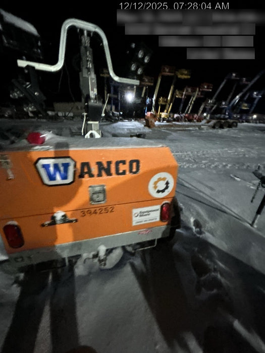 2024 Wanco WLTT-4MM4K Diesel, Deep Sea Controller, Shore Power Plug, Auto Start, (4) 350W LED Floodlights, 4kW Generator, 60 Gal Fuel Tank, 2" Ball, T3