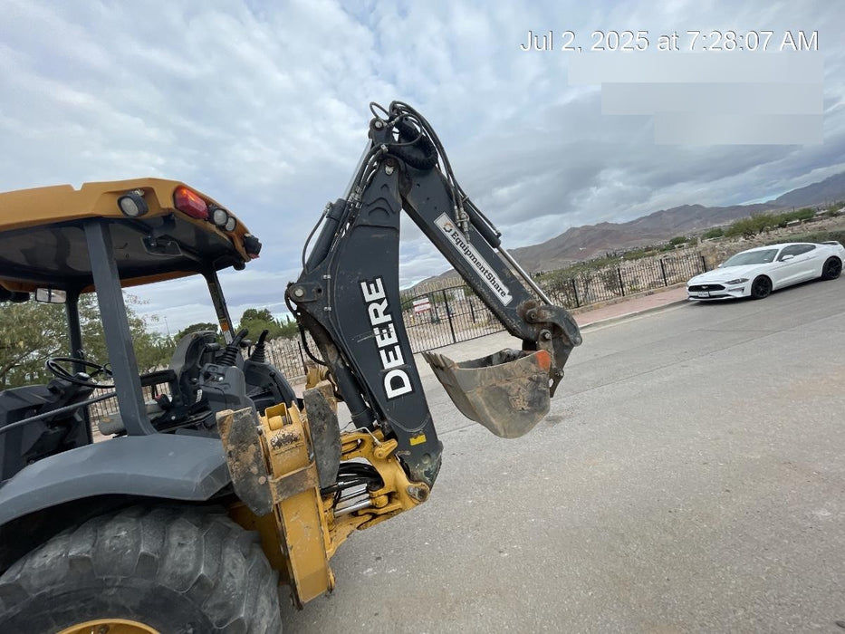 2020 John Deere 310LEP - Extendable Stick Canopy, 4WD, Extendable Stick, Pilot Controls, 2 Way Hydraulics, TAG Manual QC