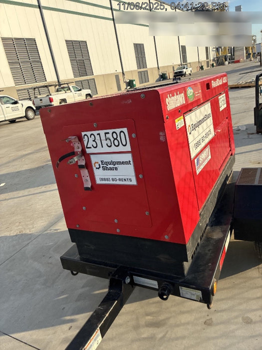 2022 Shindaiwa DGW400MDL Kubota D902 Engine, 23 HP, Dual Op Welder, Wire, Arc, Droop Stick, Tig, and CC Stick Functionality, Simulphase, 3 Phase and 1 Phase Gen Output, Single Axle NB Trlr, Slr Trckl Chrg 12V 12W, Fire Ext