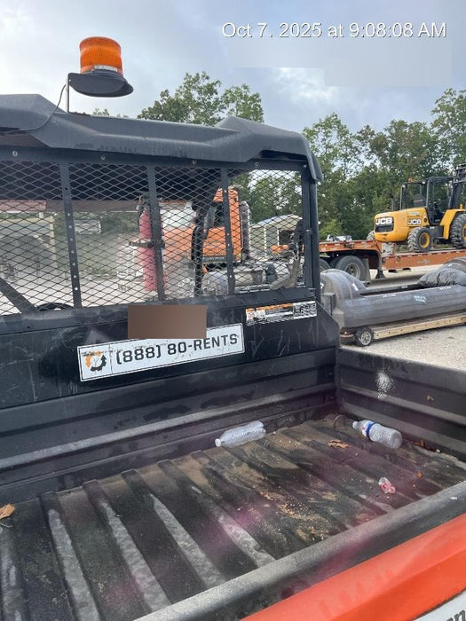 2019 Kubota RTV-XG850WL-H 4wd Utility Cart, Gas, 2 Seat, LED Strobe, Windshield Tempered Glass, Plastic Canopy, Wire Harness Kit, Backup Alarm