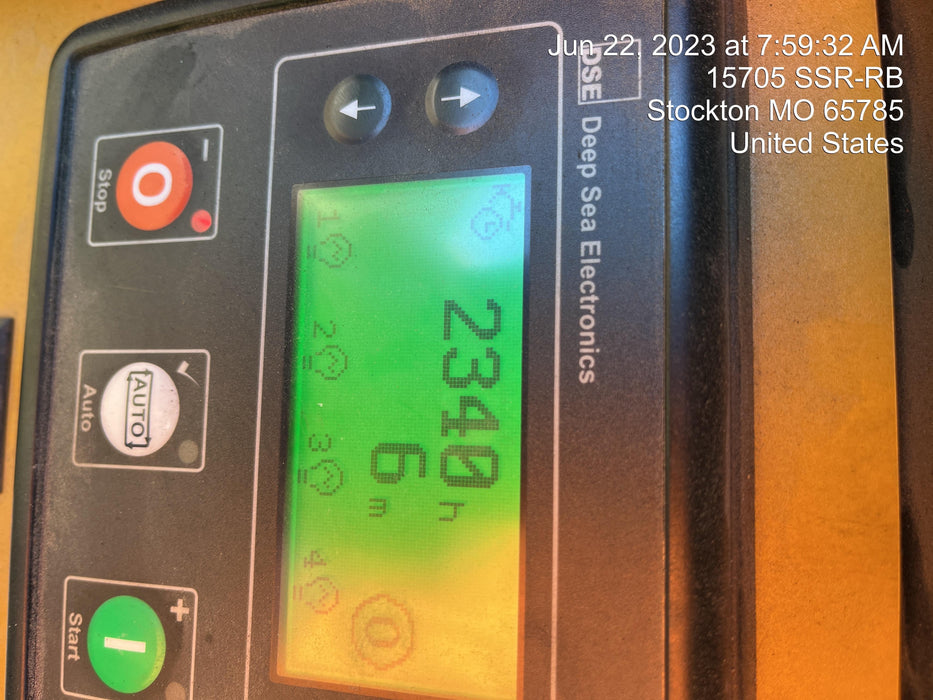 2022 Allmand NLV3GR (4) LED Light Fixture 350W, 23' Vertical Mast, 3kW Prime, Towable, ES Decals, T3