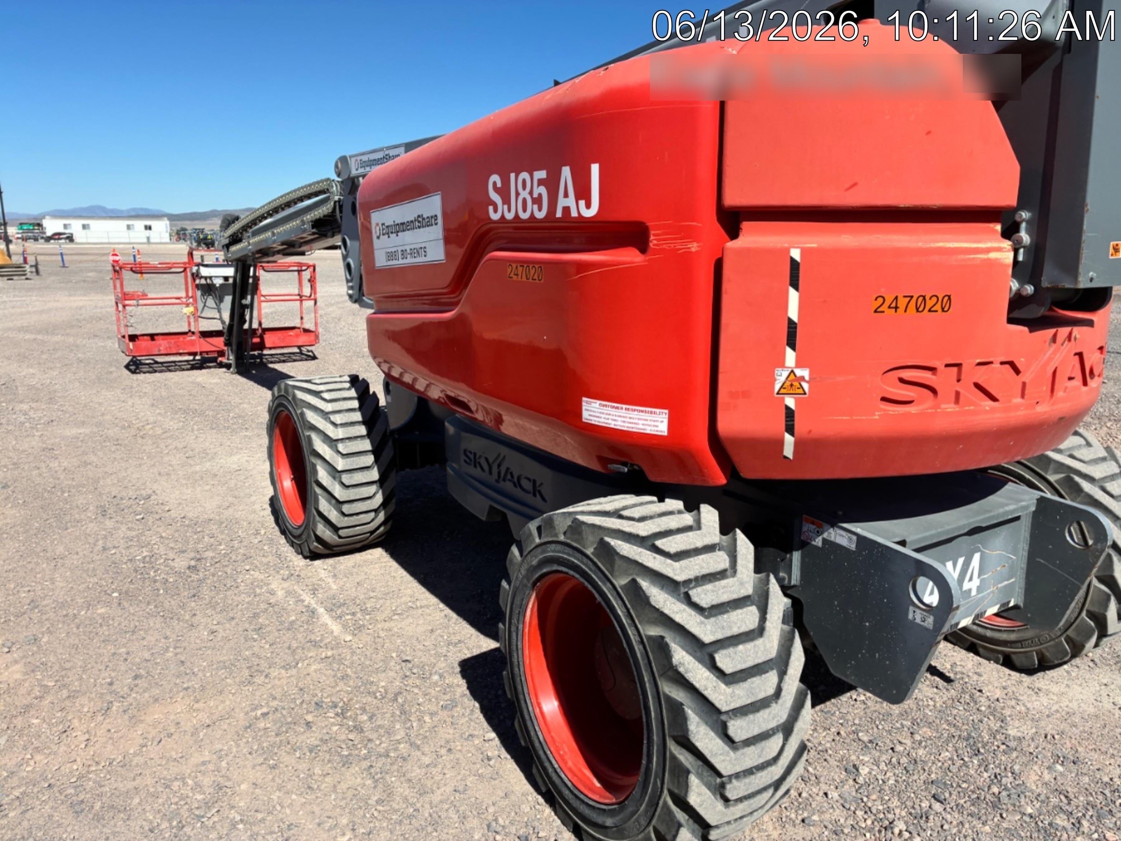 2022 SKYJACK SJ85 AJ
