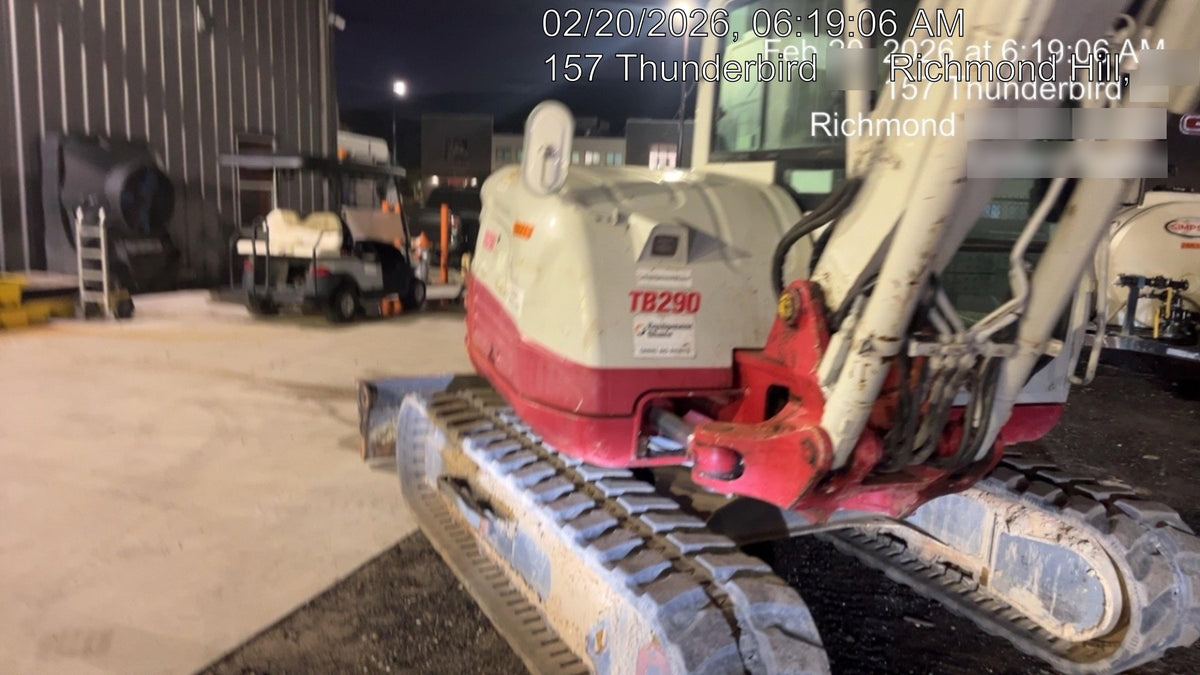 2020 Takeuchi TB290C Cab/Heat/Air, Rubber Tracks, Manual TAG QC