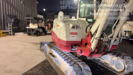 2020 Takeuchi TB290C Cab/Heat/Air, Rubber Tracks, Manual TAG QC