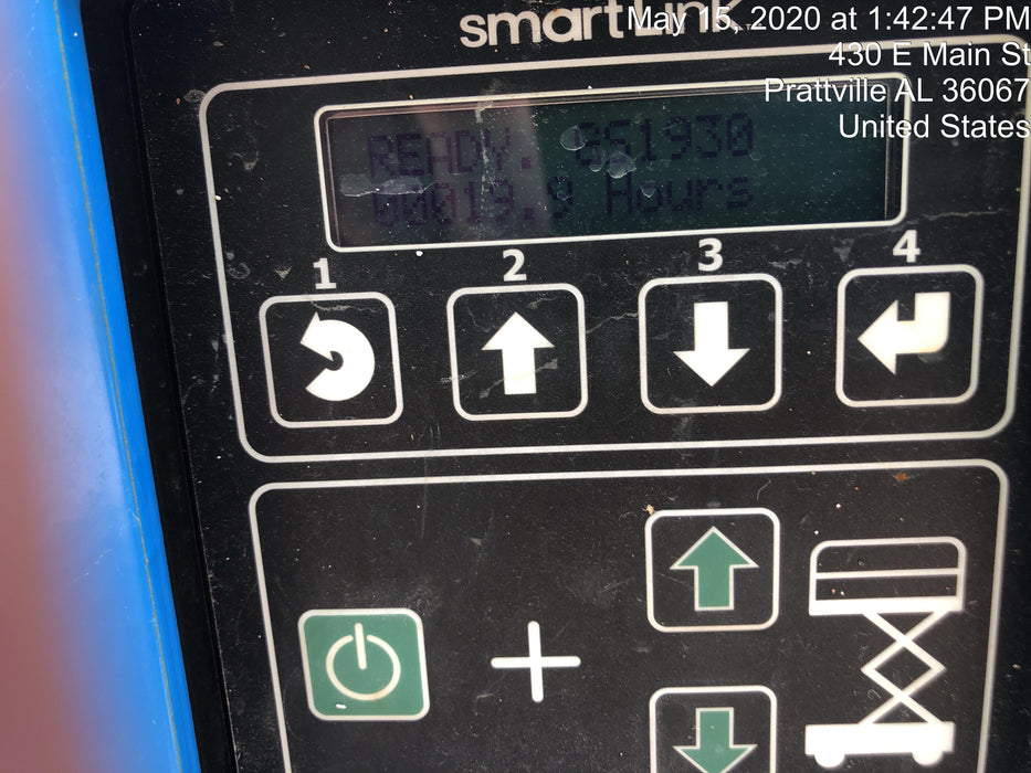 2019 Genie GS-1930 Fixed Rails with Chain Entry