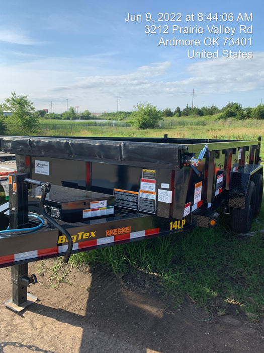 2022 BIG TEX TRAILER 14LP-14BK6SIRPD