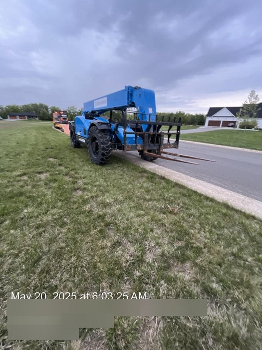 2019 Genie GTH-844 Canopy, Solid RT Tires, LED Work Lights, Beacon 60" QA Carriage, 48" Forks