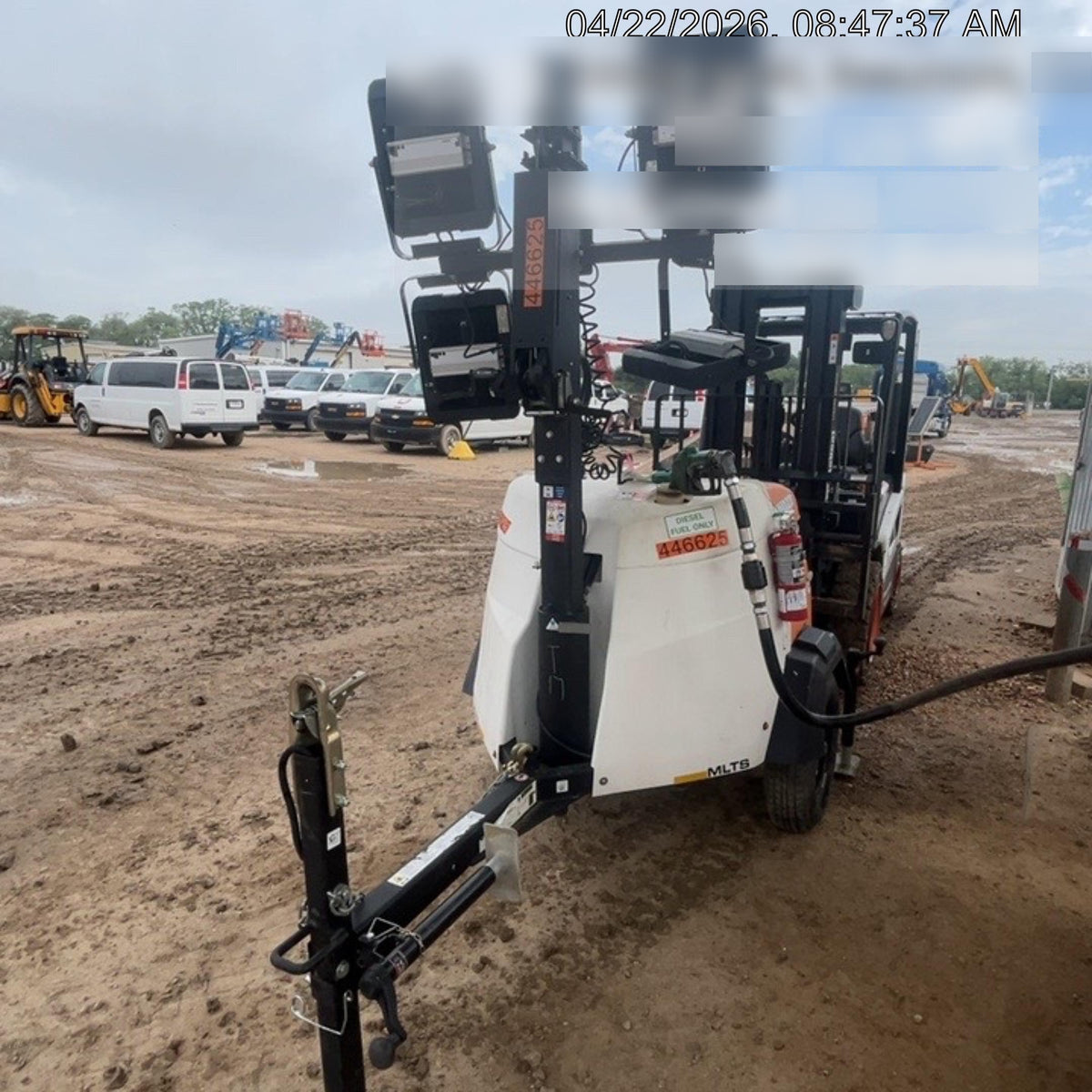 2024 Generac MLTS-4 2.4kW, Mitsu Eng, Analog, LED, Diesel.