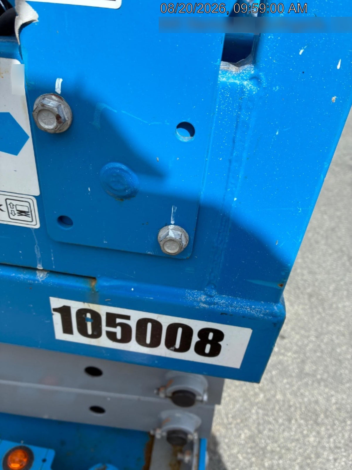 2020 Genie GS-1930 Solid Non Marking Tires, Beacon, Folding rails with half height swing gate, 800W Inverter