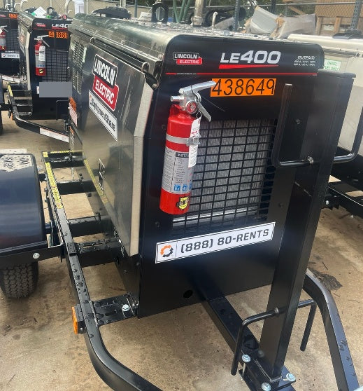 2024 Lincoln Electric LE400 Kubota V1505, Trlr, Cable Rack, Light Kit, ES Decals, T3