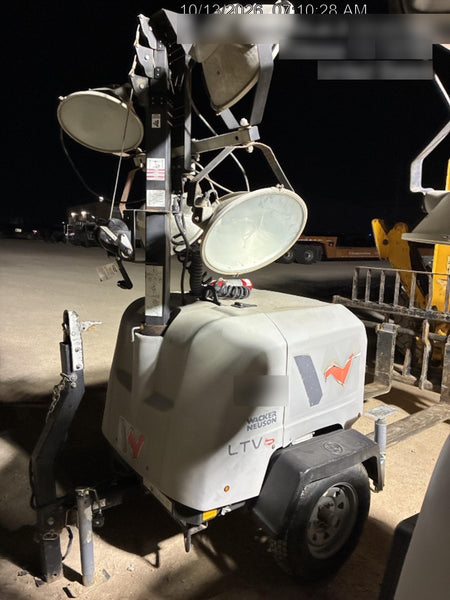 2018 Wacker Neuson LTV6L-MH LTV6L Mobile Light Tower w/Fuel Level Sensor Installed