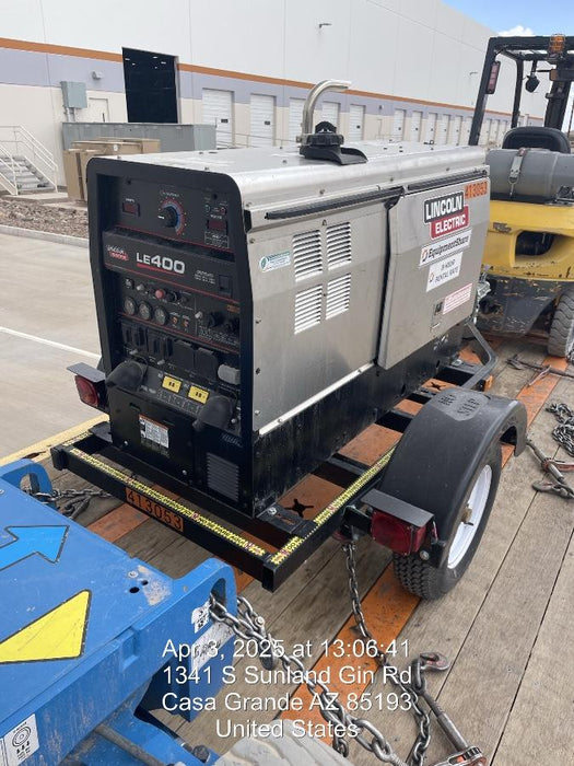 2024 Lincoln Electric LE400 Kubota V1505, Trlr, Cable Rack, Light Kit, ES Decals, T3