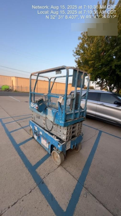 2019 Genie GS-1930 Fixed Rails with Chain Entry